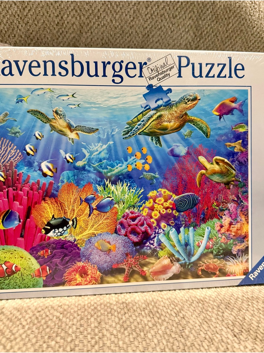 Ravensburger Tropical Waters Jigsaw Puzzle Underwater Ocean NWT - Picture 2 of 4